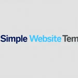 Simple Website Template